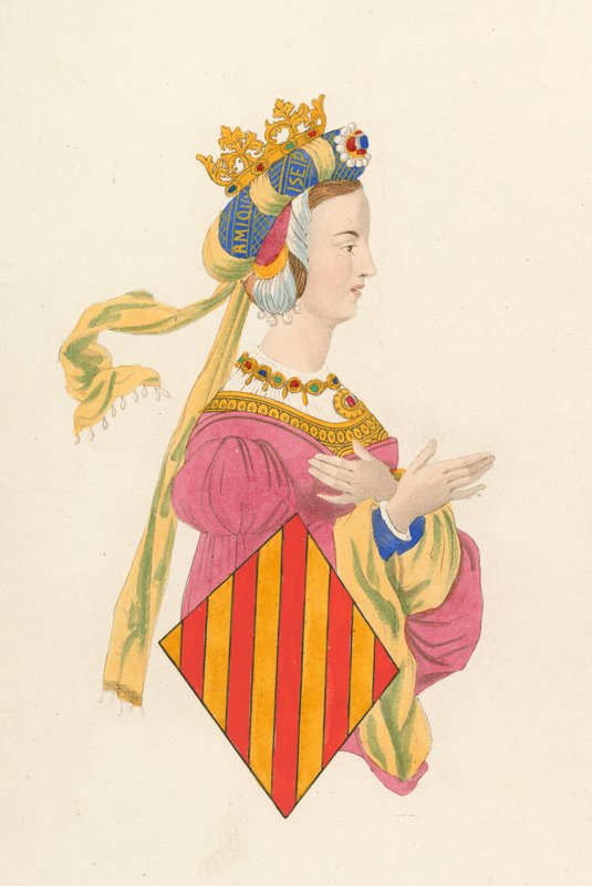 Dronning Leonora av Aragon av Henry Shaw