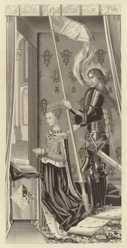 Dronning Margaret av Skottland, ca 1483 av Henry Shaw