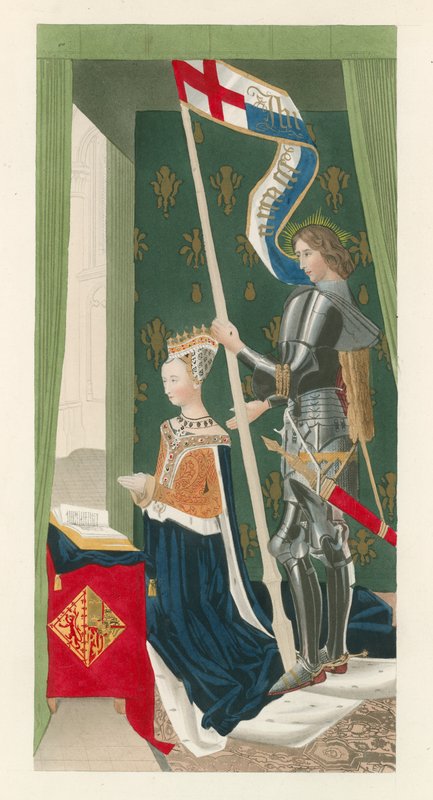 Dronning Margaret av Skottland, ca 1483 av Henry Shaw