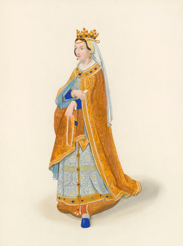 Dronning Philippa, ca 1525 av Henry Shaw