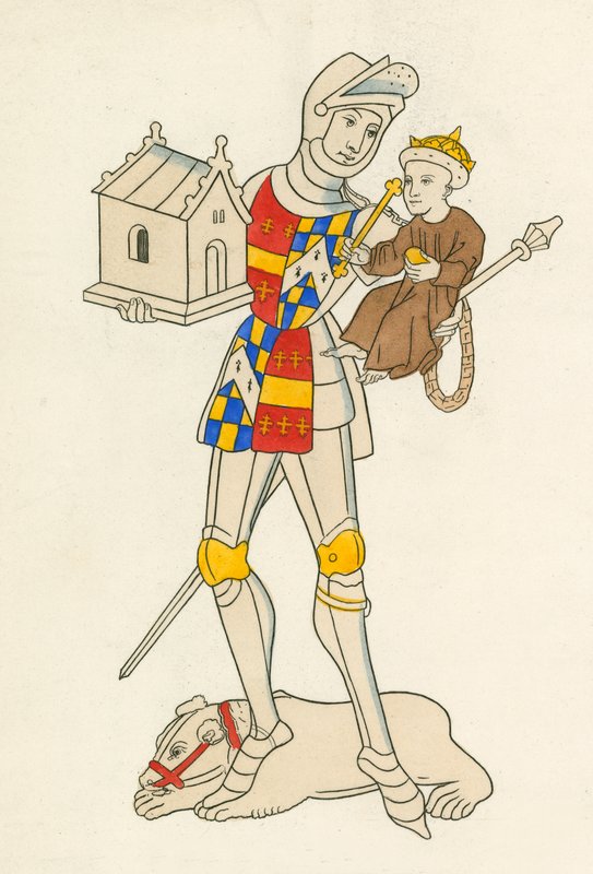 Richarde de Beauchamp, jarl av Warwick 1483-5 av Henry Shaw