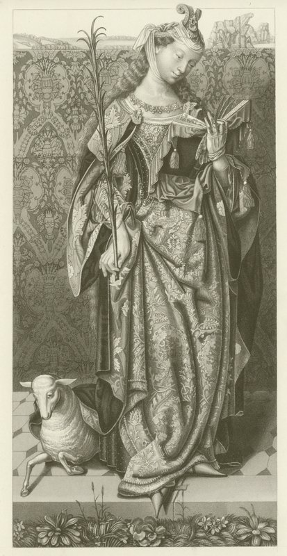 Sankt Agnes av Henry Shaw