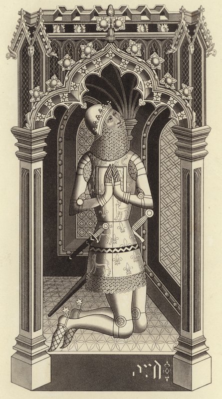 The Black Prince, ca 1355, fra St Stephen