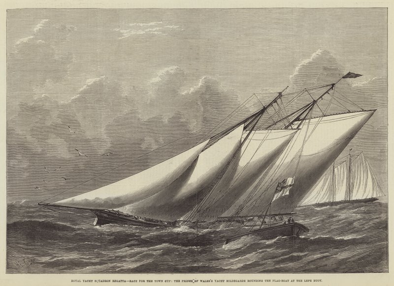 Royal Yacht Squadron Regatta, Race for Town Cup, Prince of Wales