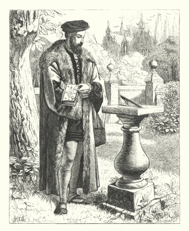 A Quiet Mind (gravering) av Henry Stacey (after) Marks