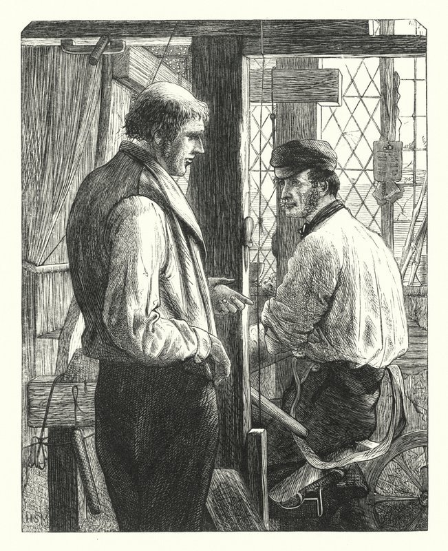 De to veverne (gravering) av Henry Stacey (after) Marks