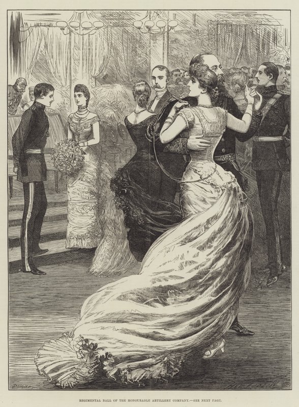 Regimental Ball of the Honourable Artillery Company av Henry Stephen Ludlow