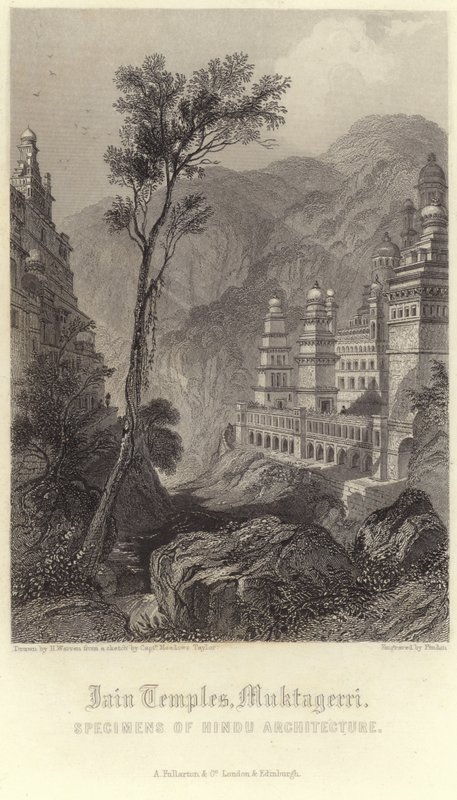 Jain-tempelet i Muktagerri av Henry Warren