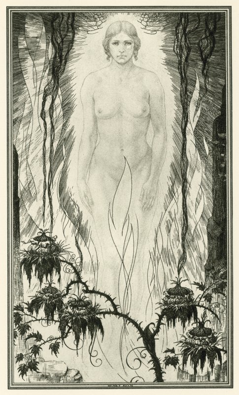 The White Devil av John Webster: The White Devil (litho) av Henry Weston Keen