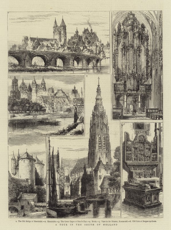 En tur i Sør-Holland av Henry William Brewer