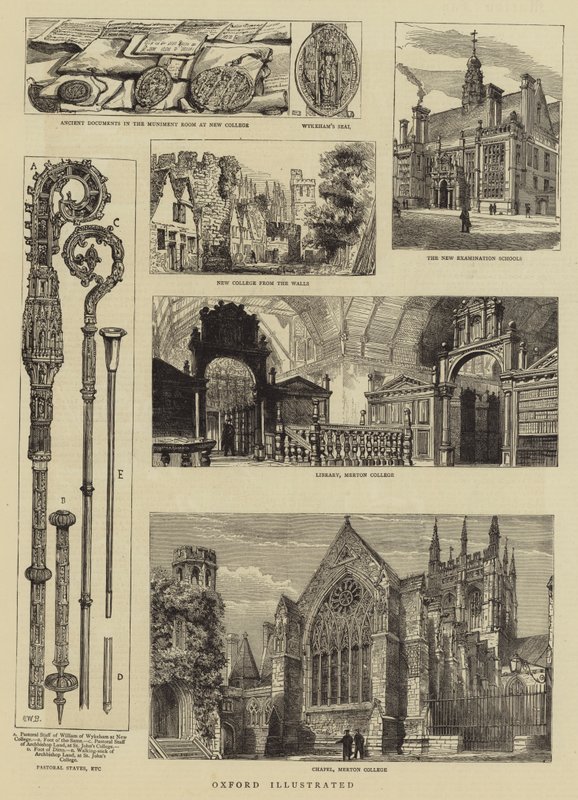 Oxford illustrert av Henry William Brewer