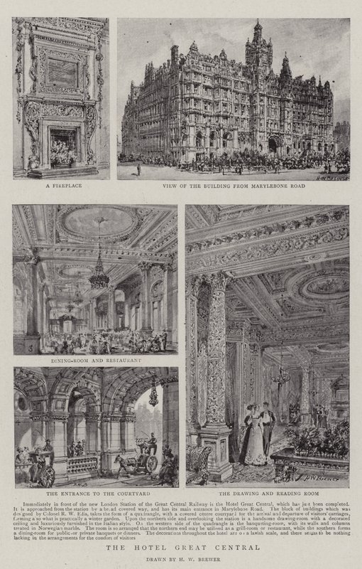 The Hotel Great Central av Henry William Brewer