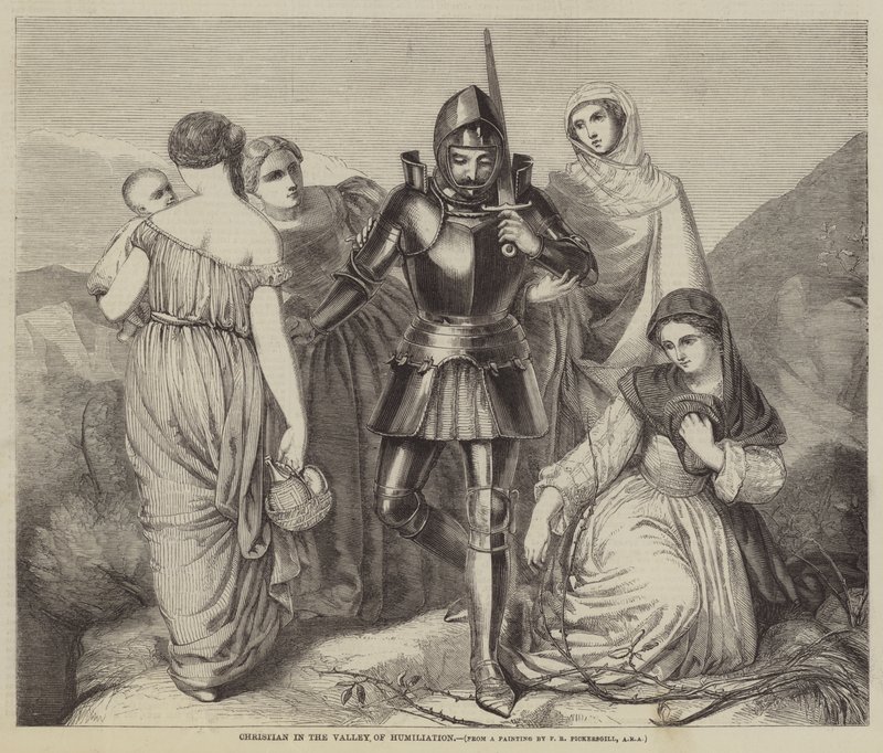 Christian i Ydmykelsesdalen av Henry William Pickersgill