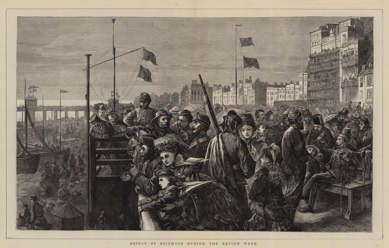 Aspekt av Brighton under gjennomgangsuken av Henry Woods