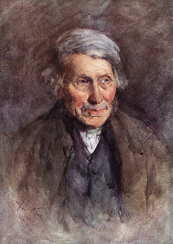 Annals of the Parish: The Millwright (farge litho) av Henry Wright Kerr