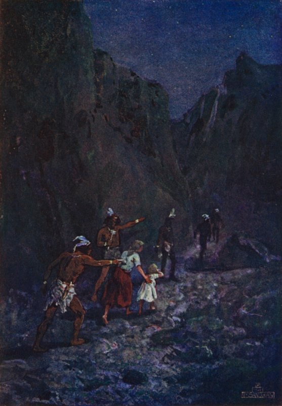Båret i fangenskap av Henry after Sandham