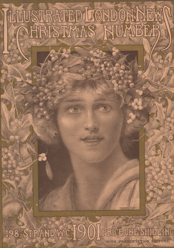 Illustrated London News, forsideillustrasjon, 1901 av Herbert Gandy
