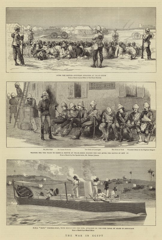 Krigen i Egypt av Herbert Johnson