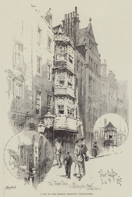 A Bit of Old London, nylig revet av Herbert Railton