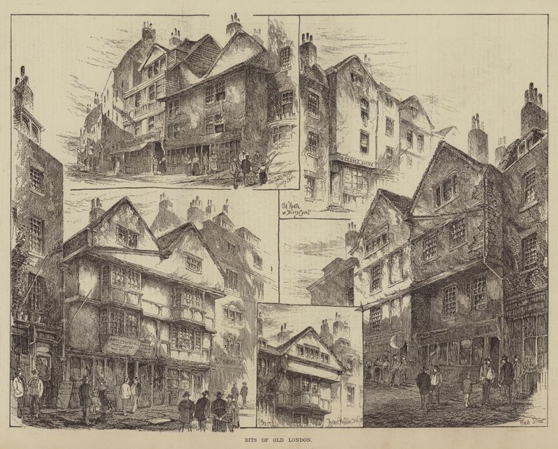 Biter av gamle London av Herbert Railton