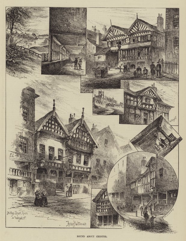 Rundt om Chester av Herbert Railton