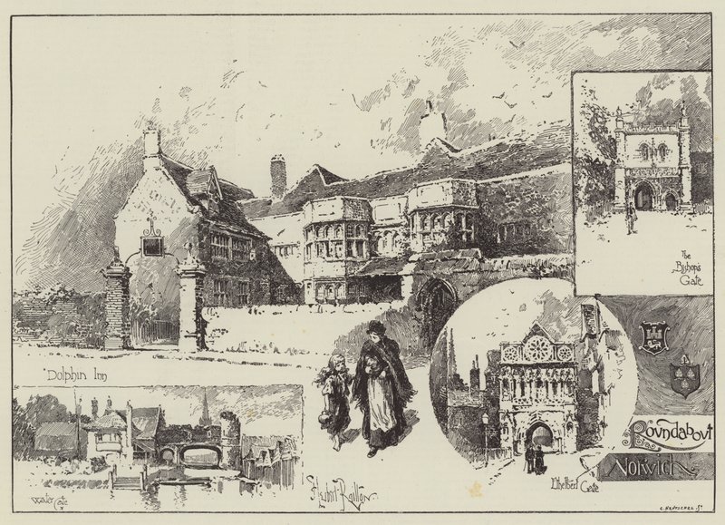 Rundt om Norwich av Herbert Railton