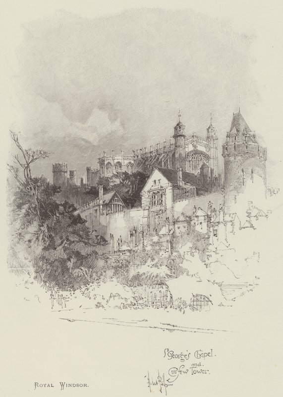 St Georges kapell og portforbudstårnet av Herbert Railton