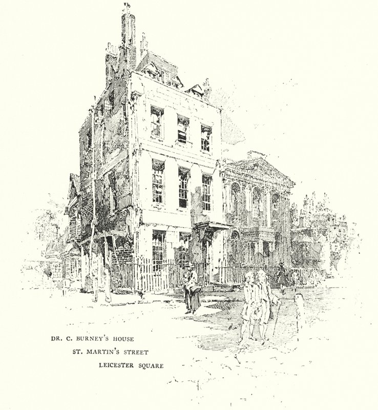 Dr Charles Burneys hus, St Martin