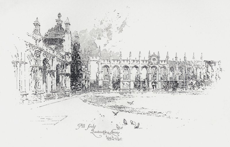 Quadrangle og bibliotek, All Souls