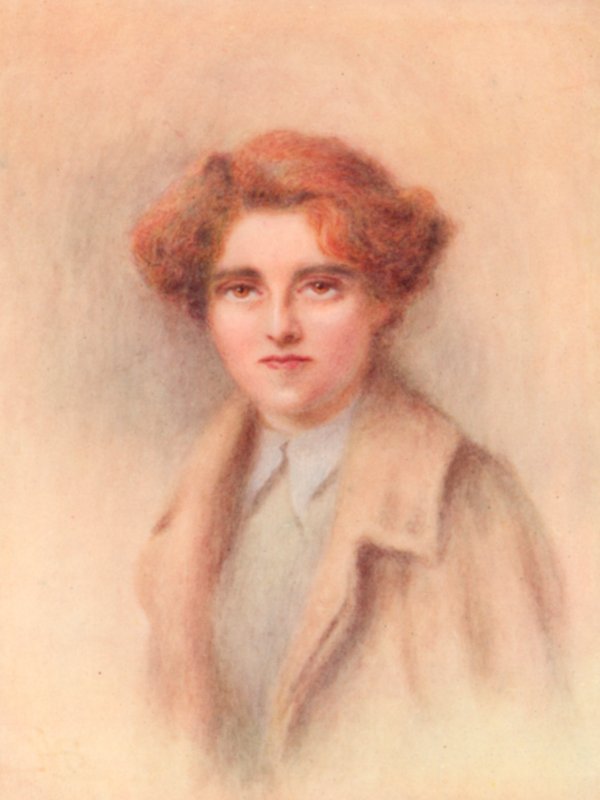 Det fantastiske ekteskapet: Carinthia Jane (fargelitografi) av Herbert Bedford