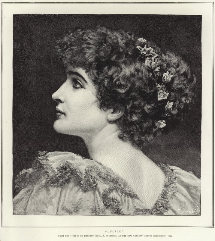 Lucille, av Herbert Schmalz av Herbert Gustave Schmalz
