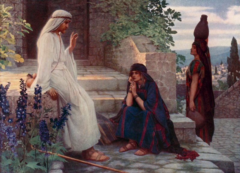 Hjemmet i Betania av Herbert Gustave Schmalz
