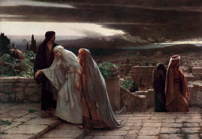 Returen fra Golgata av Herbert Gustave Schmalz