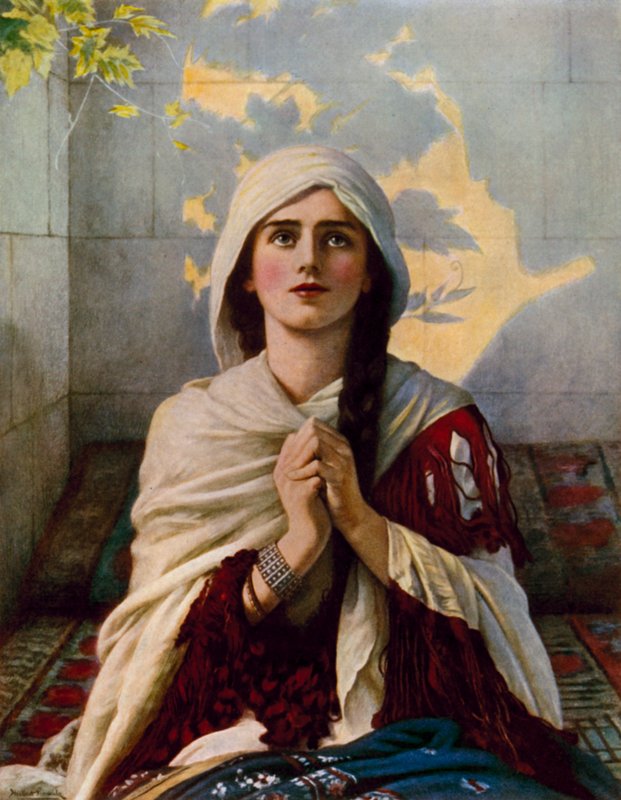 Jairuss datter av Herbert Gustave after Schmalz