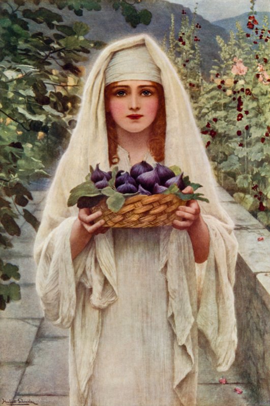 Barnet Mary av Herbert Gustave after Schmalz