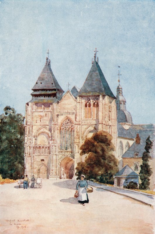 Notre Dame de la Couture, Le Mans av Herbert Menzies Marshall