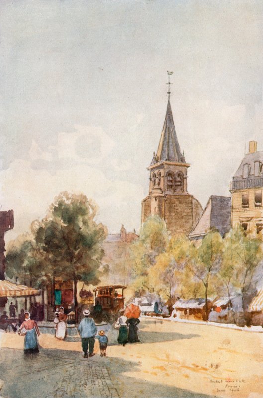 St. Germain des Pres, Paris av Herbert Menzies Marshall