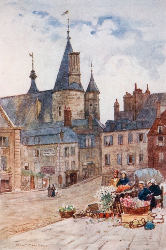 Hotel-de-Ville, Nevers av Herbert Menzies Marshall