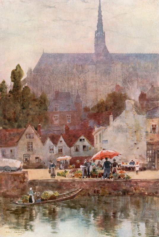 The Quayside, Amiens av Herbert Menzies Marshall