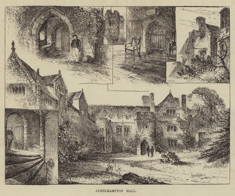 Athelhampton Hall av Herbert Railton
