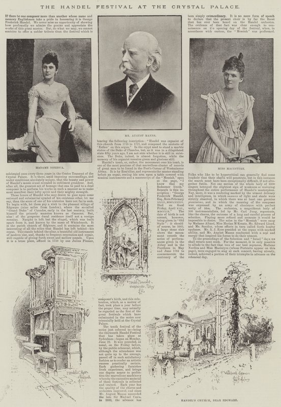 Handelfestivalen i Crystal Palace av Herbert Railton