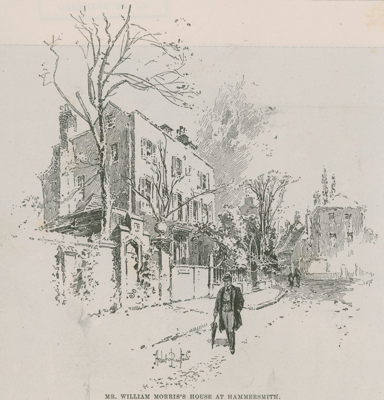 Huset til William Morris i Hammersmith av Herbert Railton