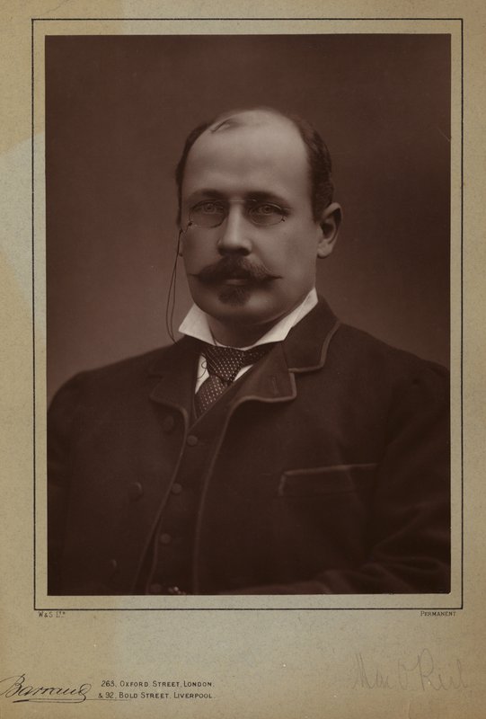 Portrett av George Augustus Henry Sala av Herbert Rose Barraud