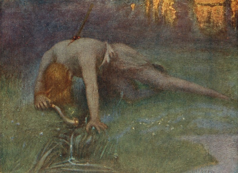 Siegfrieds død av Hermann Hendrich