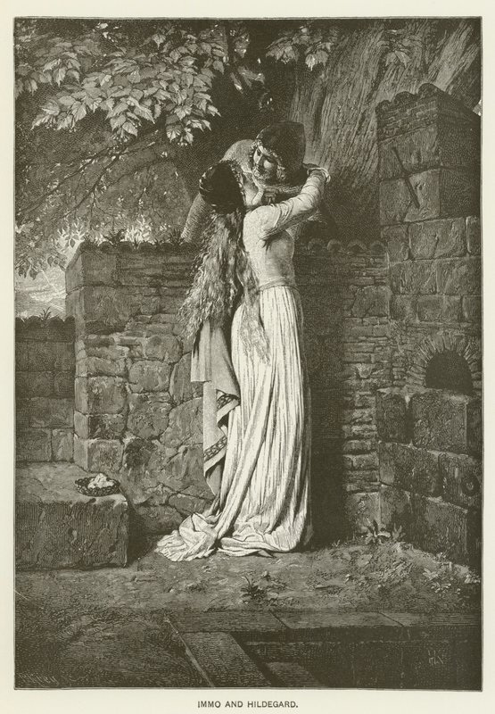 Immo og Hildegard av Hermann Kaulbach