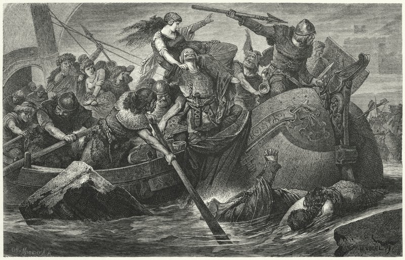 Vikingangripere av Hermann Vogel