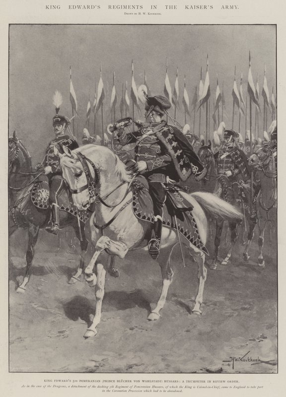 King Edwards regimenter i Kaiser