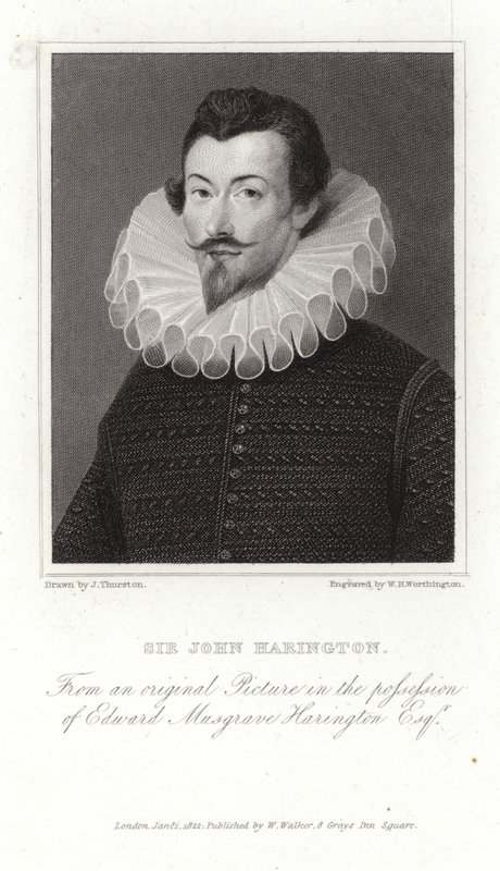Portrett av Sir John Harington av Hieronymus Custodis
