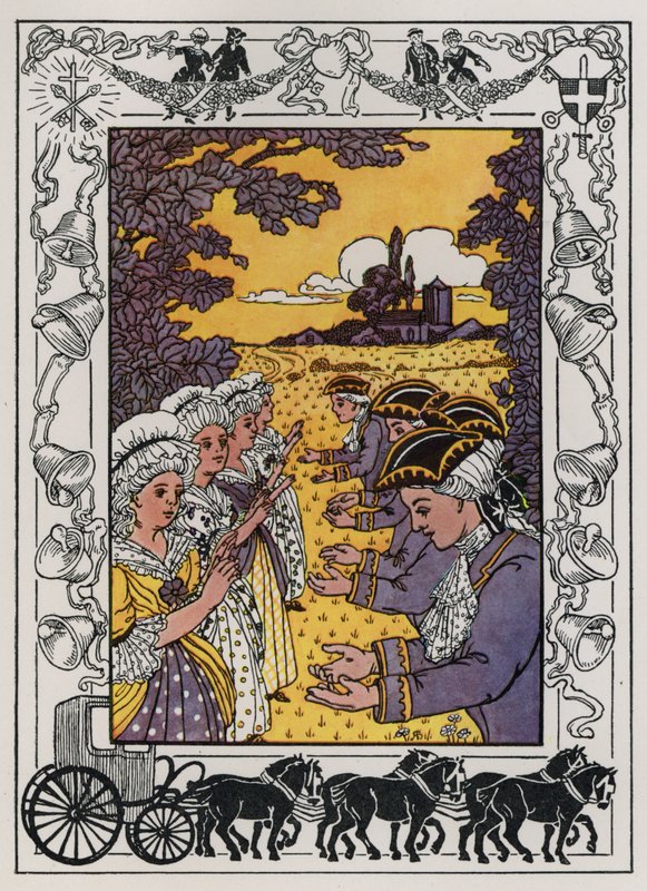 The Keys of Heaven (farge litho) av Hilda Broughton