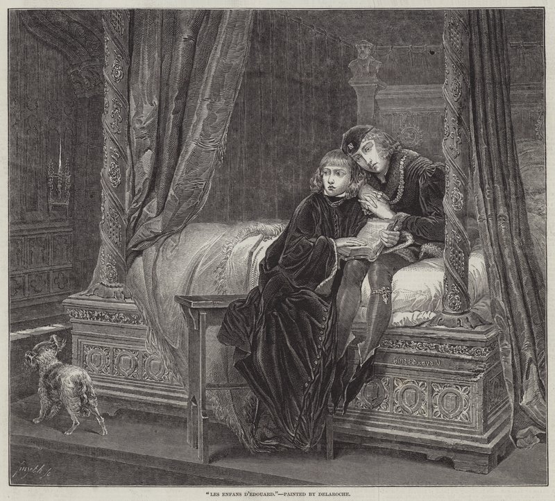 Edouards barn av Hippolyte Delaroche
